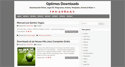 Desktop Screenshot of optimosdownloads.blogspot.com