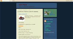 Desktop Screenshot of kylesworldonline.blogspot.com