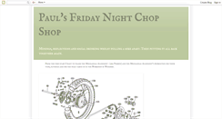 Desktop Screenshot of fridaynightchopshop.blogspot.com