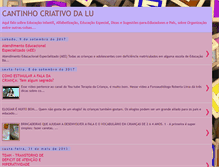 Tablet Screenshot of cantinhocriativodalu.blogspot.com