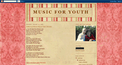 Desktop Screenshot of musicforyouth.blogspot.com