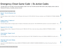Tablet Screenshot of emergencycheat.blogspot.com