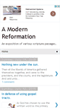 Mobile Screenshot of amodernreformation.blogspot.com