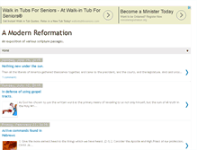 Tablet Screenshot of amodernreformation.blogspot.com