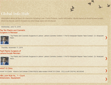 Tablet Screenshot of globalinfohub.blogspot.com