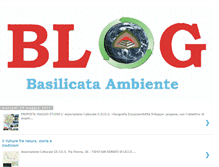 Tablet Screenshot of basilicatambiente.blogspot.com
