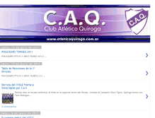 Tablet Screenshot of clubatleticoquiroga.blogspot.com