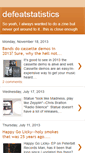 Mobile Screenshot of defeatstatistics.blogspot.com