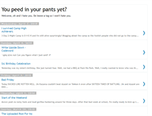 Tablet Screenshot of pee-in-your-pants.blogspot.com
