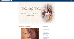 Desktop Screenshot of meetmymother.blogspot.com