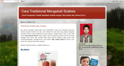 Desktop Screenshot of obat-tradisional-scabies12.blogspot.com