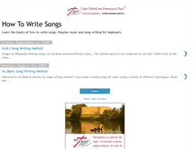 Tablet Screenshot of davestuff-how-to-write-songs.blogspot.com