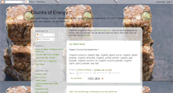 Desktop Screenshot of chunksofenergy.blogspot.com