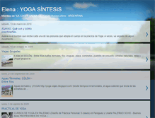 Tablet Screenshot of elena-yoga-buenosaires.blogspot.com