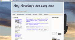 Desktop Screenshot of buzzardbone.blogspot.com