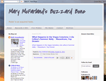 Tablet Screenshot of buzzardbone.blogspot.com