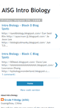 Mobile Screenshot of aisgbiology9.blogspot.com
