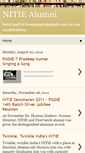 Mobile Screenshot of nitie-alumni.blogspot.com