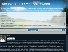 Tablet Screenshot of cronicas-belen-y-otras.blogspot.com