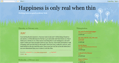 Desktop Screenshot of happinesscanonlyberealifthin.blogspot.com
