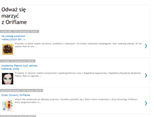 Tablet Screenshot of odwazsiemarzyczoriflame.blogspot.com