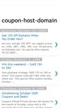 Mobile Screenshot of coupon-host-domain.blogspot.com