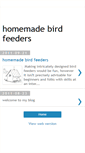 Mobile Screenshot of home-bird-feeders.blogspot.com