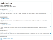 Tablet Screenshot of jacksrecipes.blogspot.com