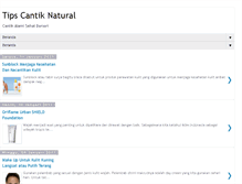 Tablet Screenshot of infotipscantik.blogspot.com