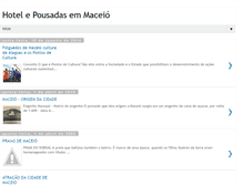 Tablet Screenshot of hospedagememmaceio.blogspot.com