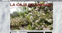 Desktop Screenshot of lacajadeanbairo.blogspot.com
