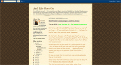 Desktop Screenshot of firstep-andlifegoeson.blogspot.com