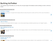 Tablet Screenshot of biotrekker.blogspot.com