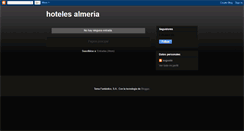 Desktop Screenshot of hoteles--almeria.blogspot.com