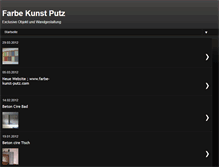 Tablet Screenshot of farbe-kunst-putz.blogspot.com