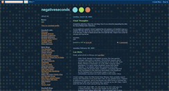 Desktop Screenshot of negativeseconds.blogspot.com