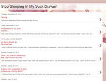 Tablet Screenshot of mysockdrawer.blogspot.com