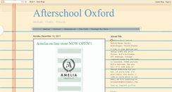 Desktop Screenshot of afterschooloxford.blogspot.com