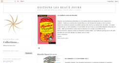 Desktop Screenshot of editionslesbeauxjours.blogspot.com