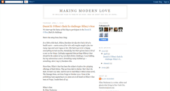 Desktop Screenshot of makingmodernlove.blogspot.com