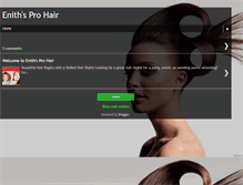 Tablet Screenshot of enithprohair.blogspot.com