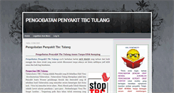 Desktop Screenshot of pengobatanpenyakittbctulanggwini26.blogspot.com