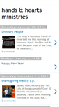 Mobile Screenshot of handsandheartsministries.blogspot.com