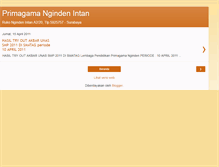 Tablet Screenshot of primagamanginden.blogspot.com