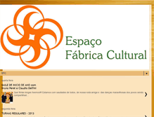 Tablet Screenshot of espacofabricacultural.blogspot.com