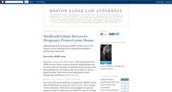 Desktop Screenshot of boston-elder-law-attorneys.blogspot.com