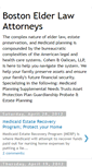 Mobile Screenshot of boston-elder-law-attorneys.blogspot.com