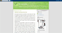 Desktop Screenshot of eslinstruction.blogspot.com