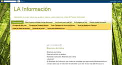 Desktop Screenshot of lainformaciondelosproductos.blogspot.com