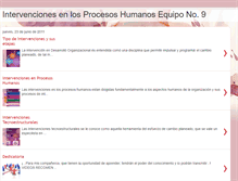Tablet Screenshot of intervencionesrrhhmodelosadmon.blogspot.com